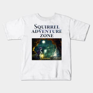 Squirrel Adventure Zone Gift for Adventures Kids T-Shirt